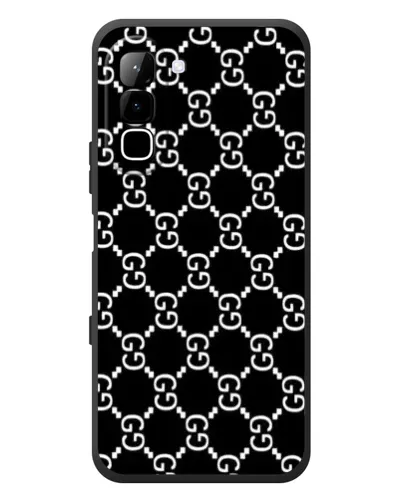 Чехол для Infinix Hot 70 с картинкой «Gucci — сетчатый паттерн»