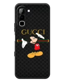 Чехол для Infinix Hot 70 с картинкой «Микки Маус Gucci»