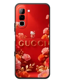 Чехол для Infinix Hot 70 с картинкой «Gucci — золотой сад»