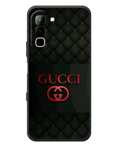 Чехол для Infinix Hot 70 с картинкой «Gucci — стеганый черный»
