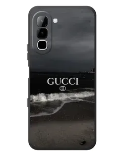 Чехол для Infinix Hot 70 с картинкой «Gucci — морской прибой»