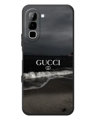 Чехол для Infinix Hot 70 с картинкой «Gucci — морской прибой»