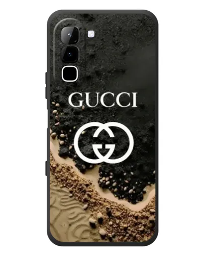 Чехол для Infinix Hot 70 с картинкой «Gucci — песчаные дюны»