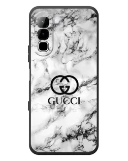 Чехол для Infinix Hot 70 с картинкой «Gucci — мраморный шик»