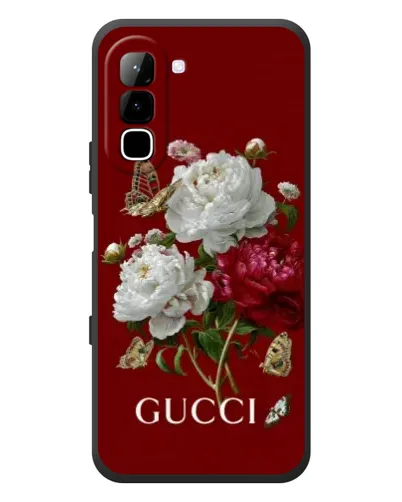 Чехол для Infinix Hot 70 с картинкой «Gucci —  сад»