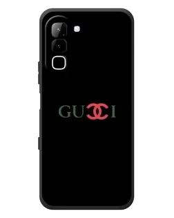 Чехол для Infinix Hot 70 с картинкой «Gucci — красный градиент»