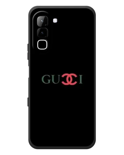 Чехол для Infinix Hot 70 с картинкой «Gucci — красный градиент»