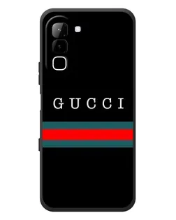Чехол для Infinix Hot 70 с картинкой «Gucci — красный пояс»