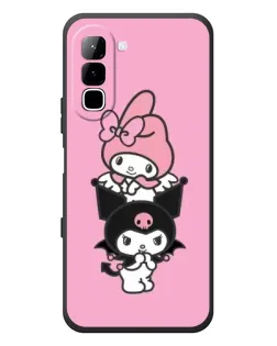 Чехол для Infinix Hot 70 с картинкой «My Melody и Kuromi» Чехол для Infinix Hot 70 с картинкой «My Melody и Kuromi»
