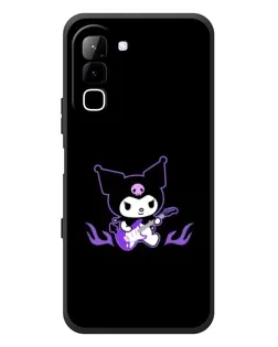 Чехол для Infinix Hot 70 с картинкой «Электрическая Kuromi» Чехол для Infinix Hot 70 с картинкой «Электрическая Kuromi»