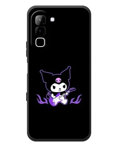 Чехол для Infinix Hot 70 с картинкой «Электрическая Kuromi»