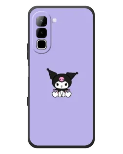 Чехол для Infinix Hot 70 с картинкой «Kuromi — фиолетовый минимализм» Чехол для Infinix Hot 70 с картинкой «Kuromi — фиолетовый минимализм»