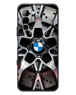 Чехол для Infinix Hot 70 с картинкой «BMW — деталь диска»