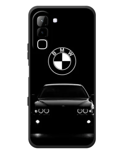 Чехол для Infinix Hot 70 с картинкой «BMW — взгляд из темноты»