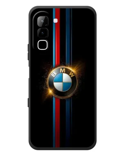 Чехол для Infinix Hot 70 с картинкой «BMW M-Power неон»