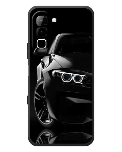 Чехол для Infinix Hot 70 с картинкой «Черная BMW — профиль» Чехол для Infinix Hot 70 с картинкой «Черная BMW — профиль»