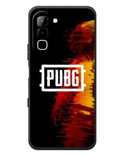 Чехол для Infinix Hot 70 с картинкой «Яркий логотип PUBG»