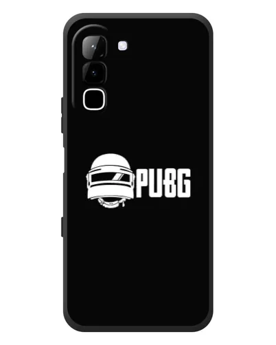 Чехол для Infinix Hot 70 с картинкой «PUBG — классический лого»