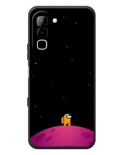 Чохол для Infinix Hot 70 з картинкою «Самотній герой на планеті» Чохол для Infinix Hot 70 з картинкою «Самотній герой на планеті»