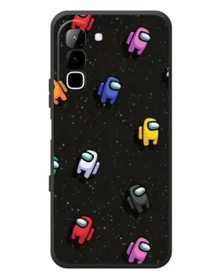 Чохол для Infinix Hot 70 з картинкою «Космічний патерн Among Us» Чохол для Infinix Hot 70 з картинкою «Космічний патерн Among Us»