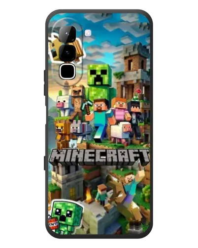Чехол для Infinix Hot 70 с картинкой «Замок Minecraft» Чехол для Infinix Hot 70 с картинкой «Замок Minecraft»