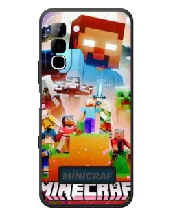 Чохол для Infinix Hot 70 з картинкою «Minecraft герої гри» Чохол для Infinix Hot 70 з картинкою «Minecraft герої гри»