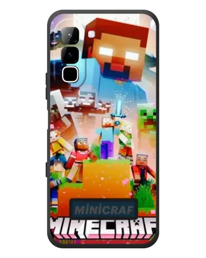 Чехол для Infinix Hot 70 с картинкой «Minecraft герои игры» Чехол для Infinix Hot 70 с картинкой «Minecraft герои игры»