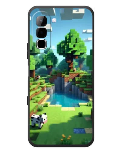 Чехол для Infinix Hot 70 с картинкой «Minecraft летний день» Чехол для Infinix Hot 70 с картинкой «Minecraft летний день»