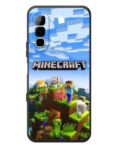 Чехол для Infinix Hot 70 с картинкой «Minecraft классический мир» Чехол для Infinix Hot 70 с картинкой «Minecraft классический мир»