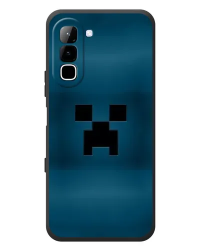 Чехол для Infinix Hot 70 с картинкой «Крипер текстура» Чехол для Infinix Hot 70 с картинкой «Крипер текстура»