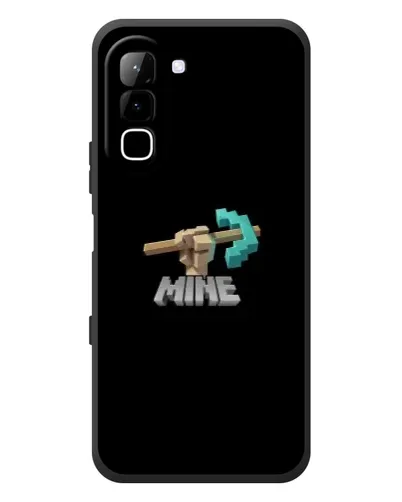 Чехол для Infinix Hot 70 с картинкой «Алмазная кирка» Чехол для Infinix Hot 70 с картинкой «Алмазная кирка»