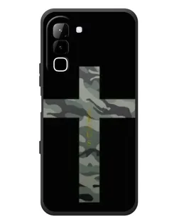 Чехол для Infinix Hot 70 с картинкой «Милитари Крест»
