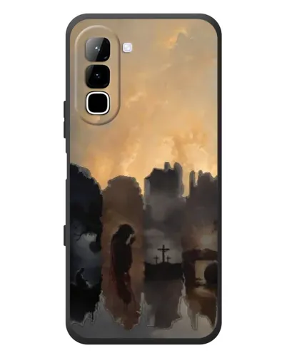 Чехол для Infinix Hot 70 с картинкой «Дорога к вере»