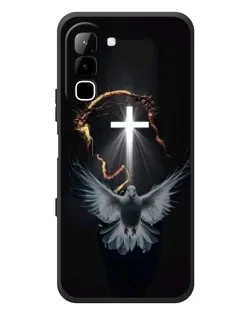 Чехол для Infinix Hot 70 с картинкой «Голубь и Свет»