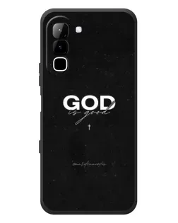 Чехол для Infinix Hot 70 с картинкой «GOD — Бог над всем»