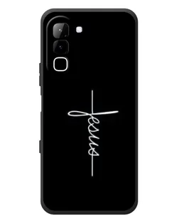 Чехол для Infinix Hot 70 с картинкой «Тонкая линия веры»