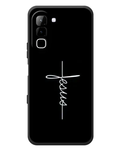 Чехол для Infinix Hot 70 с картинкой «Тонкая линия веры»