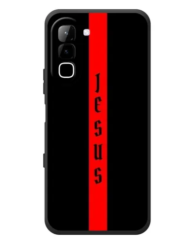 Чехол для Infinix Hot 70 с картинкой «Красная линия веры»
