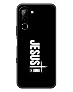 Чехол для Infinix Hot 70 с картинкой «Вертикаль веры Jesus»