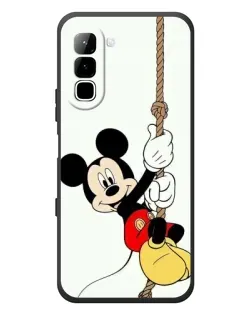 Чехол для Infinix Hot 70 с картинкой «Mickey на канате»