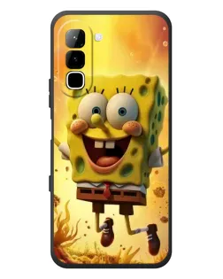 Чехол для Infinix Hot 70 с картинкой «Губка Боб прыгает» Чехол для Infinix Hot 70 с картинкой «Губка Боб прыгает»