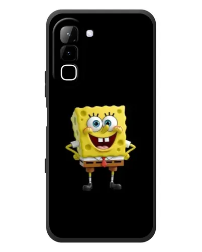 Чехол для Infinix Hot 70 с картинкой «Классический Губка Боб»