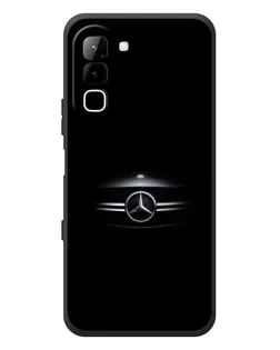 Чехол для Infinix Hot 70 с картинкой «Mercedes — абстрактные линии»