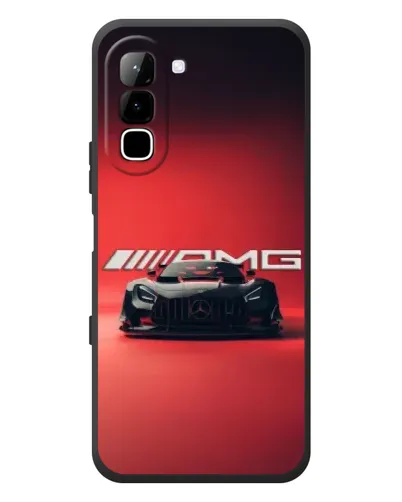 Чехол для Infinix Hot 70 с картинкой «Mercedes AMG — красная линия» Чехол для Infinix Hot 70 с картинкой «Mercedes AMG — красная линия»