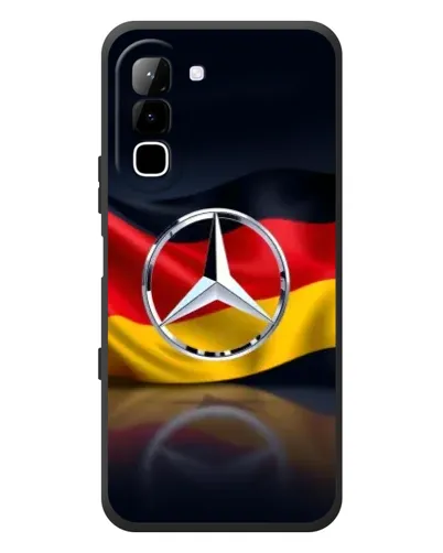 Чехол для Infinix Hot 70 с картинкой «Mercedes — флаг Германии» Чехол для Infinix Hot 70 с картинкой «Mercedes — флаг Германии»