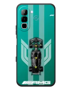 Чехол для Infinix Hot 70 с картинкой «Mercedes AMG Petronas»