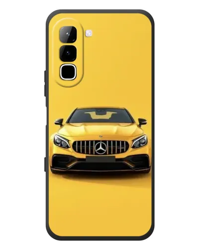 Чехол для Infinix Hot 70 с картинкой «Желтый Mercedes GT» Чехол для Infinix Hot 70 с картинкой «Желтый Mercedes GT»