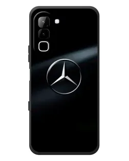 Чехол для Infinix Hot 70 с картинкой «Mercedes на металле» Чехол для Infinix Hot 70 с картинкой «Mercedes на металле»