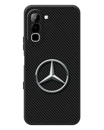 Чехол для Infinix Hot 70 с картинкой «Карбоновый Mercedes стиль» Чехол для Infinix Hot 70 с картинкой «Карбоновый Mercedes стиль»