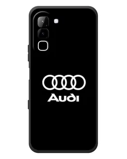 Чехол для Infinix Hot 70 с картинкой «Классическое лого Audi»